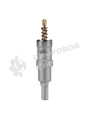 Коронка по металлу Denzel твердосплавная, 22 мм