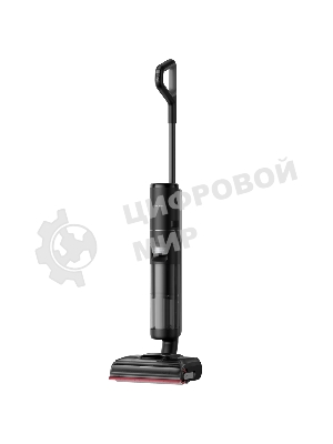 Пылесос вертикальный Dreame Wet and Dry Vacuum H15S черный, питание от аккумулятора, 400 Вт, уборка сухая/влажная, пылесборник 0,7 л