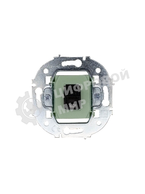 Розетка компьютерная СП OSEN RJ45 кат.6 механизм серый матовый LEZARD 743-7488-140