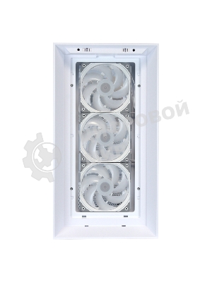 Компьютерный корпус ACD Lagrange; ATX, белый, FANS: 120мм ARGb: 3 Top + 1 Rear + HUB. Drive bay int: 3x3,5