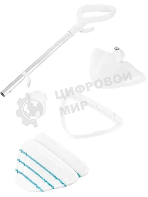 Швабра паровая Kitfort КТ-1049 1300Вт белый