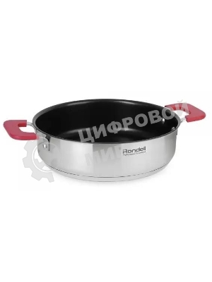 Набор 8 предметов Rondell RDS-1662, Кастрюли с/кр 20 см (3,0 л), 24 см (5,6 л), ковш с/кр 16 см (1,4 л), сотейник б/кр 2