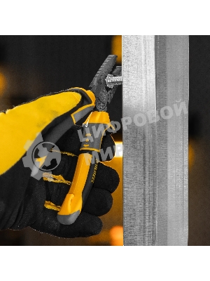 Плоскогубцы комбинированные Denzel 165 мм, трехкомпонентные рукоятки