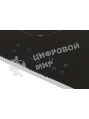 Варочная электрическая панель Maunfeld EVCE.453.D-BK, конфорок: 3 шт., стеклокерамика, независимая, черный