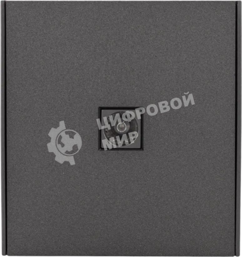 Розетка телевизионная Kranz STRONG TV с/у графит