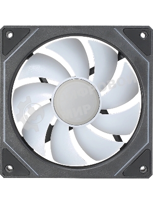 Вентилятор для корпуса Aerocool/Formula Floe 12BK ARPW ARGb черный, 120 мм, 1500 об/мин, 26.8 дБ, 4 pin