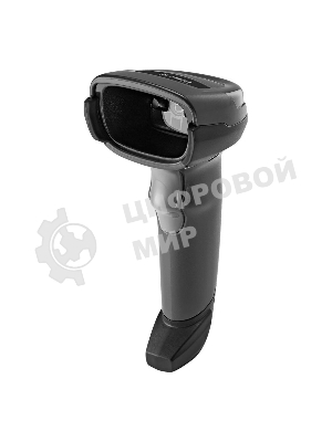 Сканер штрих-кода ручной Zebra DS2208 с подставкой, 2D имидж, проводной, 762 мм/сек, USB, черный