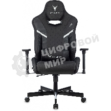 Кресло Knight Thunder 5X черный, экокожа, 120 кг, механизм качания