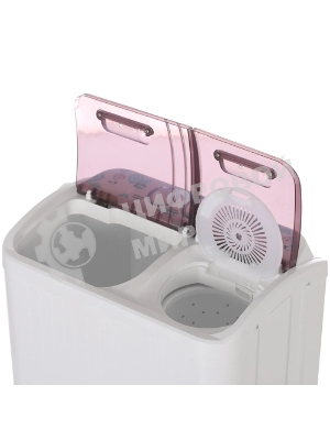 Стиральная машина Славда WS-40PT/РЕТ 4кг белый/серый, загрузка вертикальная 4 кг, 1350 об/мин, класс: А+