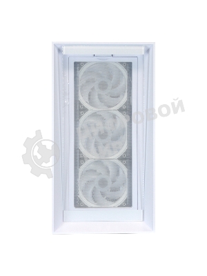 Компьютерный корпус ACD Lagrange; ATX, белый, FANS: 120мм ARGb: 3 Top + 1 Rear + HUB. Drive bay int: 3x3,5