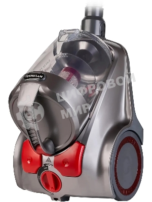 Пылесос Hyundai HYV-C4500 темно-серый, 380/2400 Вт, уборка сухая, пылесборник контейнер 3.5 л