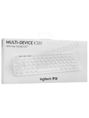 Клавиатура Logitech K380, белый 920-009163