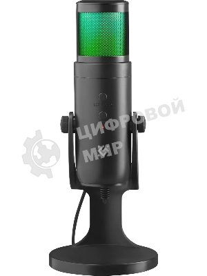 Микрофон DEFENDER (64625) Galactar GMC 250 USB, LED, провод 1.5 м