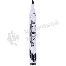 Маркер для досок Deli EU00120 Think, круглый пишущий наконечник, 2мм, черный