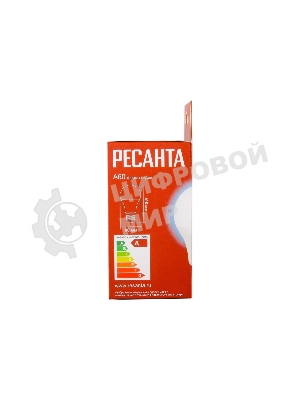 Лампа светодиодная Ресанта LL-R-A60-11W-230-6K-E27 груша