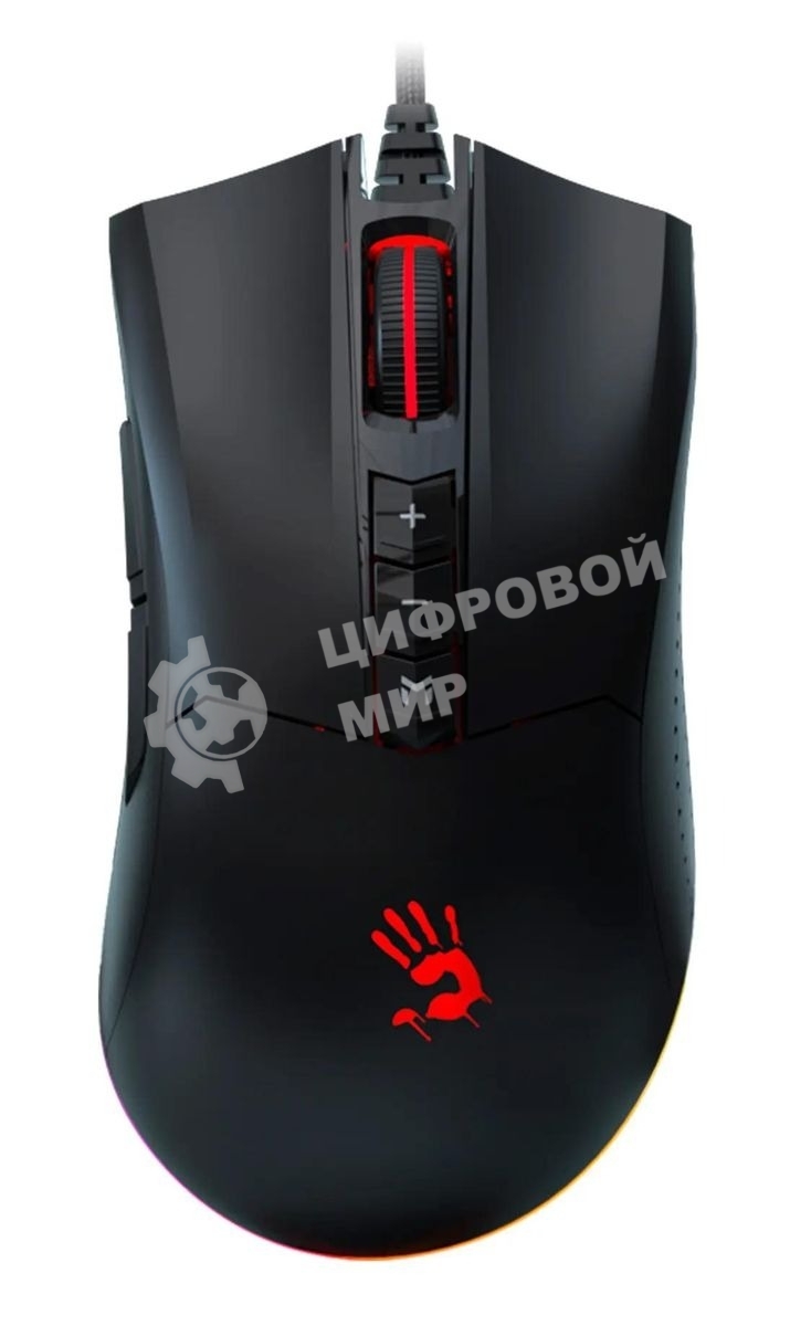 Мышь проводная A4Tech Bloody ES9 Pro черный, 16000 dpi, USB, кнопки - 8