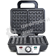 Вафельница Kitfort КТ-1620 Мощность 920 Вт. Размер: 240 х 260 x 95 мм. Длина шнура 70 см. Вес нетто 1,7 кг. Электрическая вафельница Kitfort КТ-1620 поможет испечь венские и бельгийские вафли. Она оснащена световыми индикаторами включения и готовности к работе, независимыми нагревателями в каждой половинке формы и отсеком для хранения шнура. Противоскользящие ножки не дают прибору скользить по столу во время готовки.