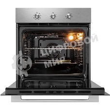 Шкаф духовой электрический Maunfeld MEOC708PS, встраиваемый