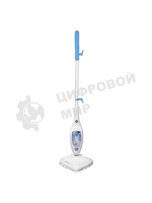 Паровая швабра Blackton Bt SM1114 White-blue, Мощность 1300 Вт, 2 в 1. Вертикальная и компактная, Резервуар для воды 300 мл, Время неприрывной работы до 20 минут, Быстрая и эффективная очистка всех типов полового покрытия: паркет, линолеум, плитка, Уничтожение до 99,9% бактерий и микробов, Поворотная щетка, 12 насадок в комплекте, Вертикальная парковка, Быстрый нагрева 20 секунд