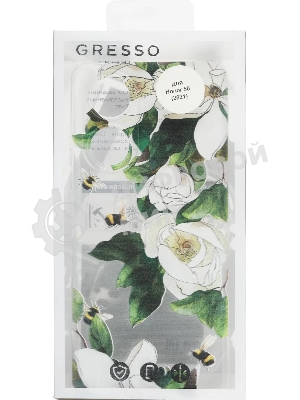 Чехол (клип-кейс) Gresso Air, для Honor 50, прозрачный/рисунок gr17aaae9319