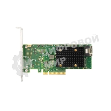 RAID-контроллер Broadcom MegaRAID 9540-8I SGL PCIe 4.0 x8 LP, SAS/SATA, 8port(1 * int SFF8654), 3808ROC, SGL