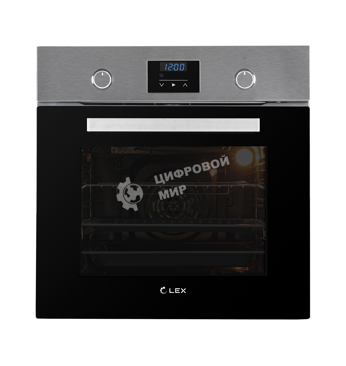 Духовой шкаф встраиваемый LEX EDP 093 IX NEW нержавеющая сталь