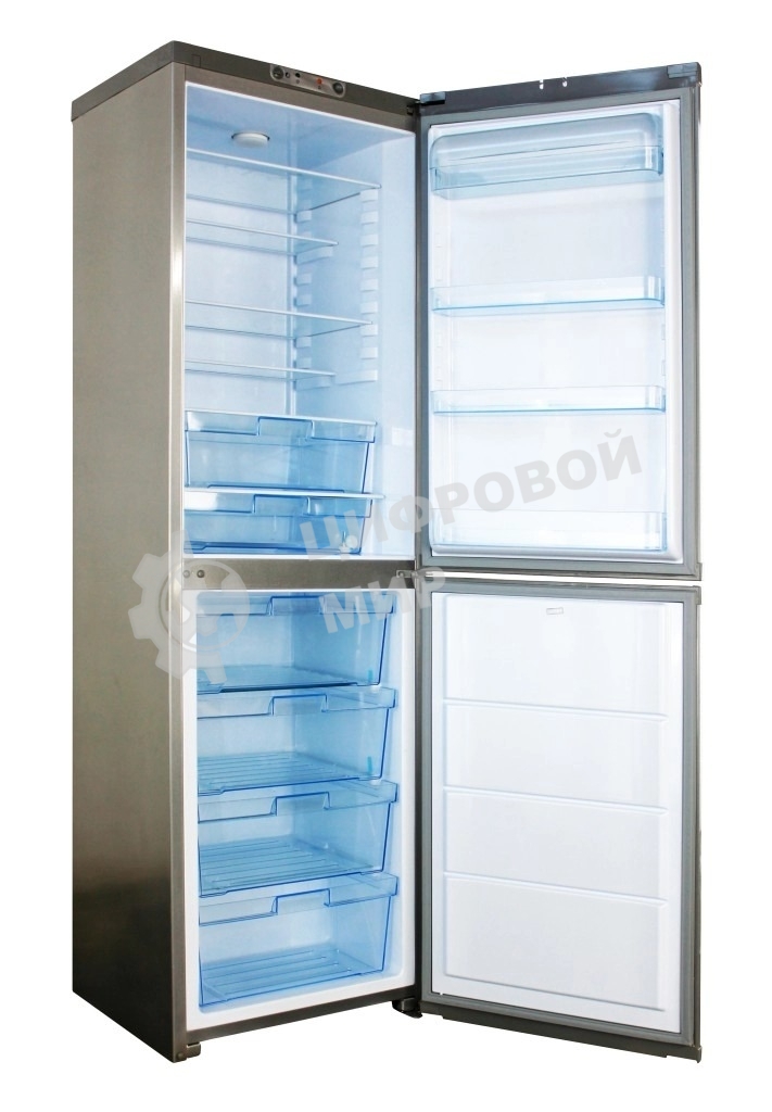 Холодильник ОРСК 177 NG нержавеющая сталь двухкамерный 220/160л морозилка снизу капельная система