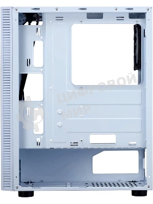 Компьютерный корпус AeroCool/Formula CL-3302W RGb белый без БП ATX 2xUSB 2.0 1xUSB 3.0 audio bott PSU
