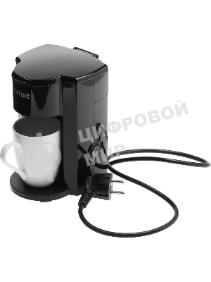 Кофеварка капельная Kitfort KT-763 350Вт черный