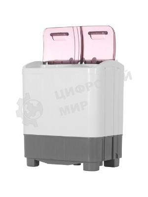 Стиральная машина Славда WS-40PT/РЕТ 4кг белый/серый, загрузка вертикальная 4 кг, 1350 об/мин, класс: А+