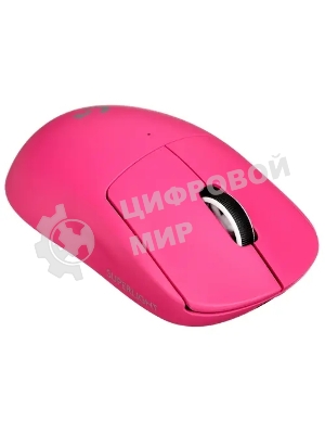 Мышь беспроводная Logitech G PRO X Superlight 2 розовый, 32000 dpi, радиоканал, USB, кнопки - 5