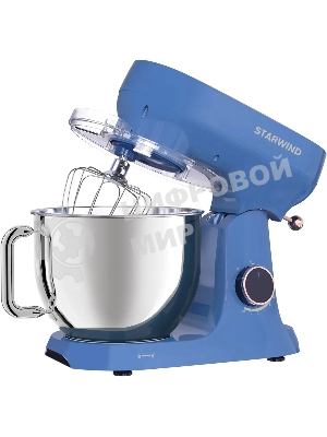Миксер планетарный Starwind SPM4172 1800 Вт, васильковый