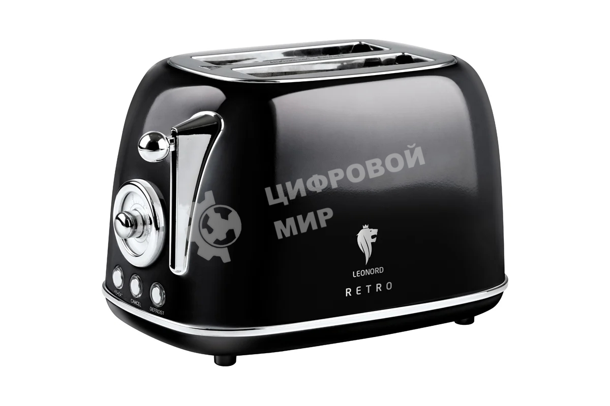 Тостер LEONORD LE-1903/1 RETRO черный