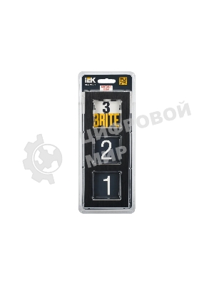 Рамка 3-местная IEK BRITE РУ-3-1-БрЧ (BR-M32-M-K02) металл черный