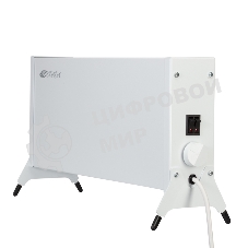 Конвектор СОКОЛ Такса 60-0121, белый, 1000 Вт, 15 м2, механический термостат