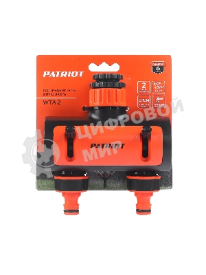 Распределитель PATRIOT WTA 2, 2 канала, пластик (1/2