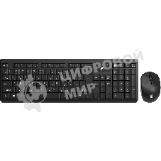Комплект клавиатура+мышь Oklick S269W беспроводной, USB, 1600 DPI, чёрный