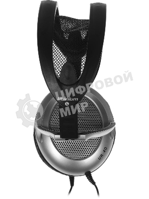 Проводные наушники Koss UR40 черный, полноразмерные, jack 3.5 мм, складная конструкция