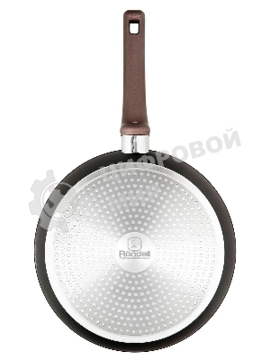 Сковорода Rondell Fest RDA-1340, 28 см, без крышки, черный