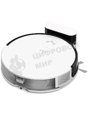 Робот-пылесос TP-Link Tapo RV10 белый/черный, 25 Вт, 2600 мАч Li-Ion, уборка влажная/сухая, пылесборник контейнер 0.4 л