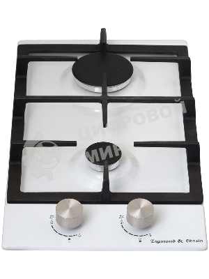 Газовая варочная панель Zigmund & Shtain G 14.3 W независимая, белый