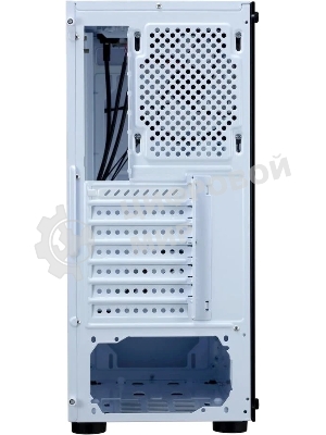Компьютерный корпус AeroCool/Formula CL-3302W RGb белый без БП ATX 2xUSB 2.0 1xUSB 3.0 audio bott PSU