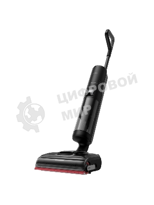 Пылесос вертикальный Dreame Wet and Dry Vacuum H15S черный, питание от аккумулятора, 400 Вт, уборка сухая/влажная, пылесборник 0,7 л