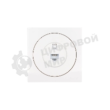 Розетка компьютерная СП OSEN RJ45 кат.6 механизм бел. LEZARD 743-0288-140