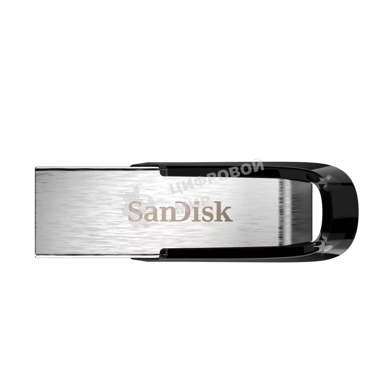 Флешка USB SanDisk Ultra Flair (SDCZ73-1T00-G46), 1Tb, USB 3.0, R/W 150/40, черный/серебристый