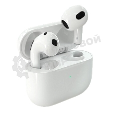 Наушники TWS More Choice БВ11 белый, вкладыши, Bluetooth, сенсорное управление, до 4 ч