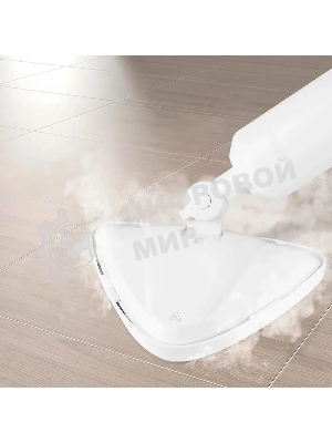 Швабра паровая Kitfort КТ-1049 1300Вт белый