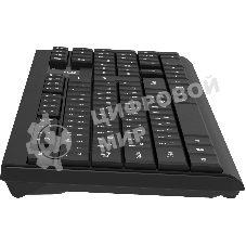 Комплект клавиатура+мышь Oklick S269W беспроводной, USB, 1600 DPI, чёрный