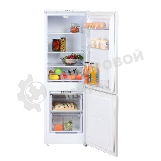 Холодильник Бирюса 418 белый двухкамерный 125/55л морозилка снизу