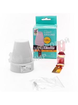 Электронный фотосенсор включения освещения Camelion (6465) LXP-02 - фотосенсор электронный, 2200 Вт